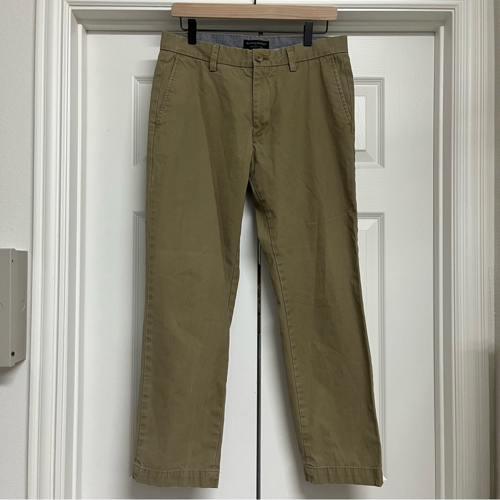 Banana Republic Emerson Chino 32x30 Acorn/Khaki